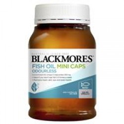 Blackmores - Fish oil - odourless - mini caps - Dầu cá không mùi viên nhỏ