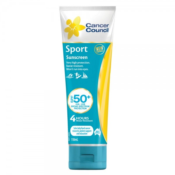 Kem chống nắng Cancer Council Ultra Sunscreen/Sport 50+ 110ml