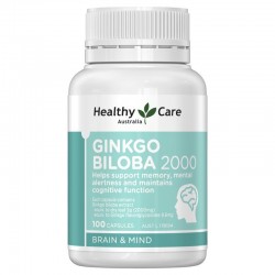 Healthy Care Gingko Biloba -  Bổ não