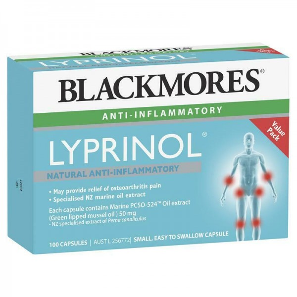 Blackmores Lyprinol - Giảm đau xương khớp