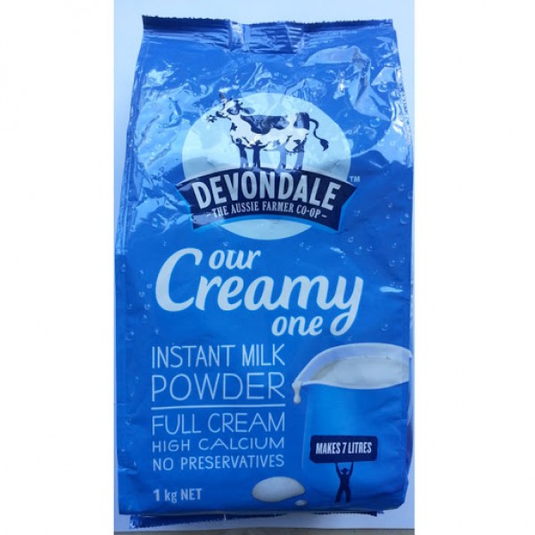 Devondale - Sữa tươi dạng bột nguyên kem 