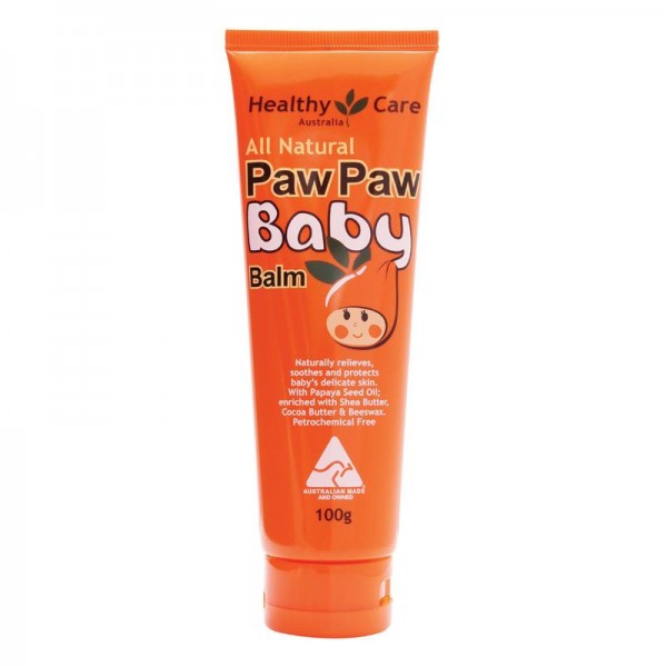 Healthy Care - Kem bôi ngoài da đa năng cho bé từ thiên nhiên Úc  -  All Natural Paw Paw Baby Balm 100g