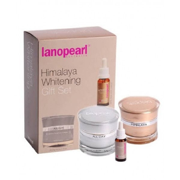 Lanopearl - Bộ sản phẩm trị nám và làm trắng da cao cấp Himalaya Whitening Gift Set