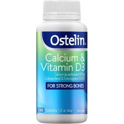 Ostelin - Bổ sung canxi và Vitamin D 130 viên của Úc (dùng được khi mang thai)
