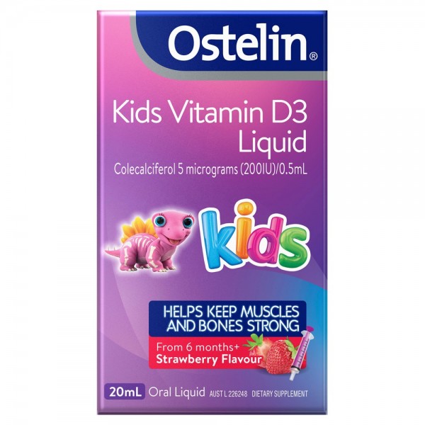 Ostelin - Bổ sung Vitamin D3 dạng siro