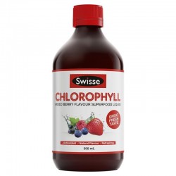 Swisse Chlorophyll - Diệp lục vị bạc hà và vị dâu hỗn hợp