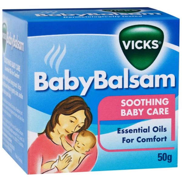 Vicks - Dầu bôi cho bé Baby balsam – Phòng ho, cảm lạnh và giữ ám cho bé trong suốt mùa đông